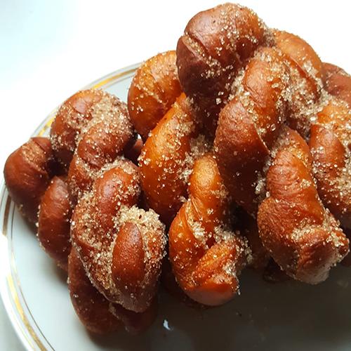  
You can even enjoy twisted Korean doughnut <i>kkwabaegi</i> at home with YouTube food ambassador Maangchi's recipes.

